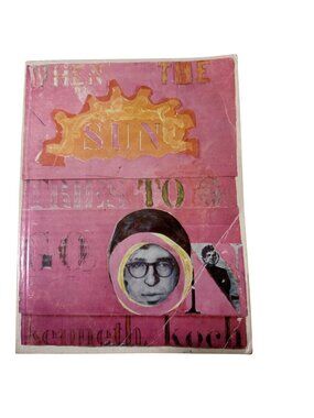 When the Sun Tries to Go On Black Sparrow Press 1969 PB Illust Larry Rivers